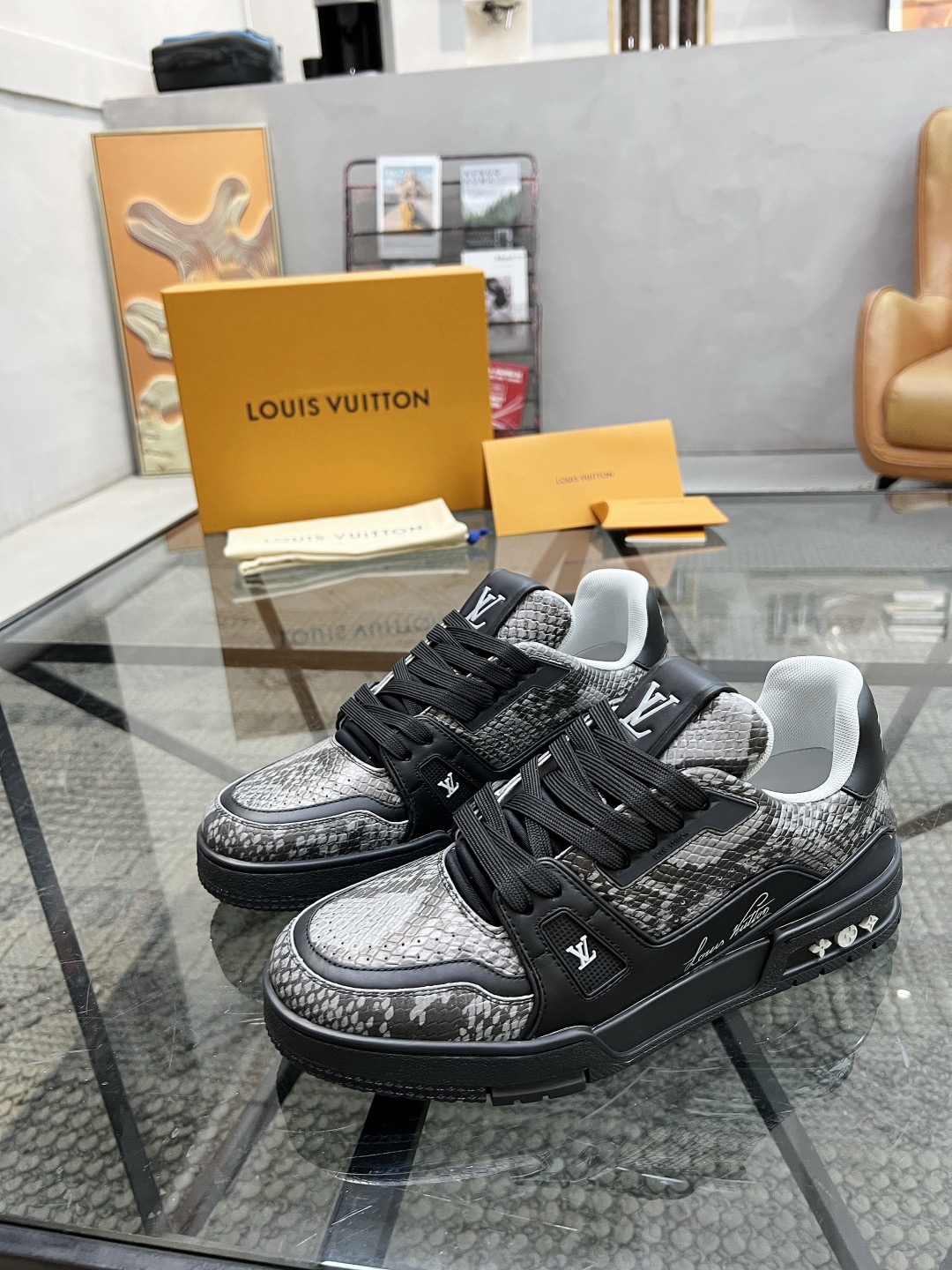 Men L*ouis V*uitton Top Sneaker L*V Shoes