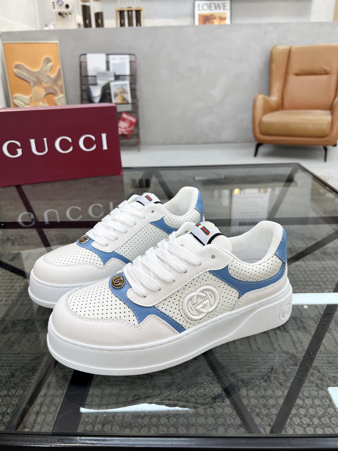 Men Women G*ucci Top quality 1:1 Sneaker size 35-46