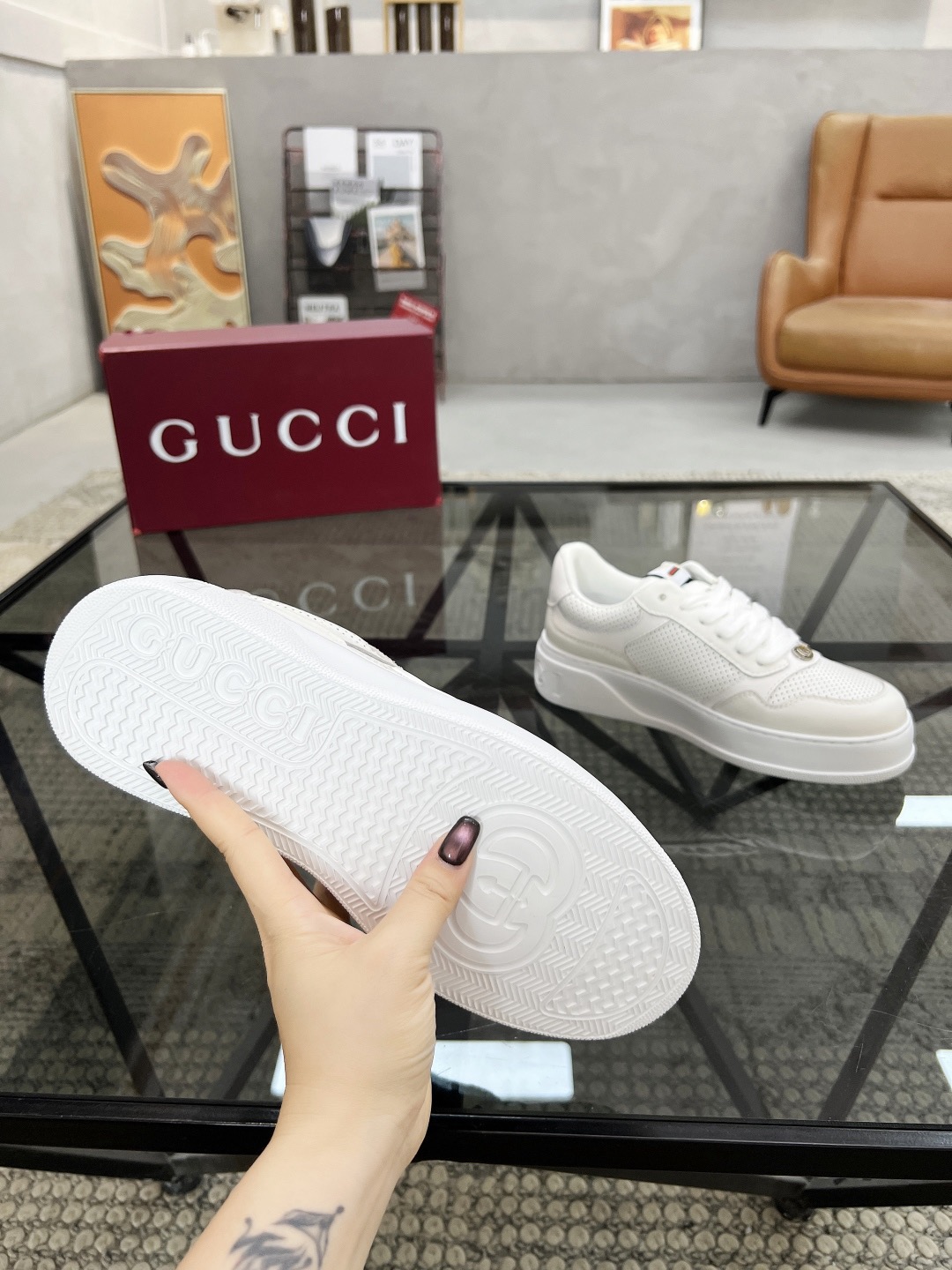 Men Women G*ucci Top quality 1:1 Sneaker size 35-46
