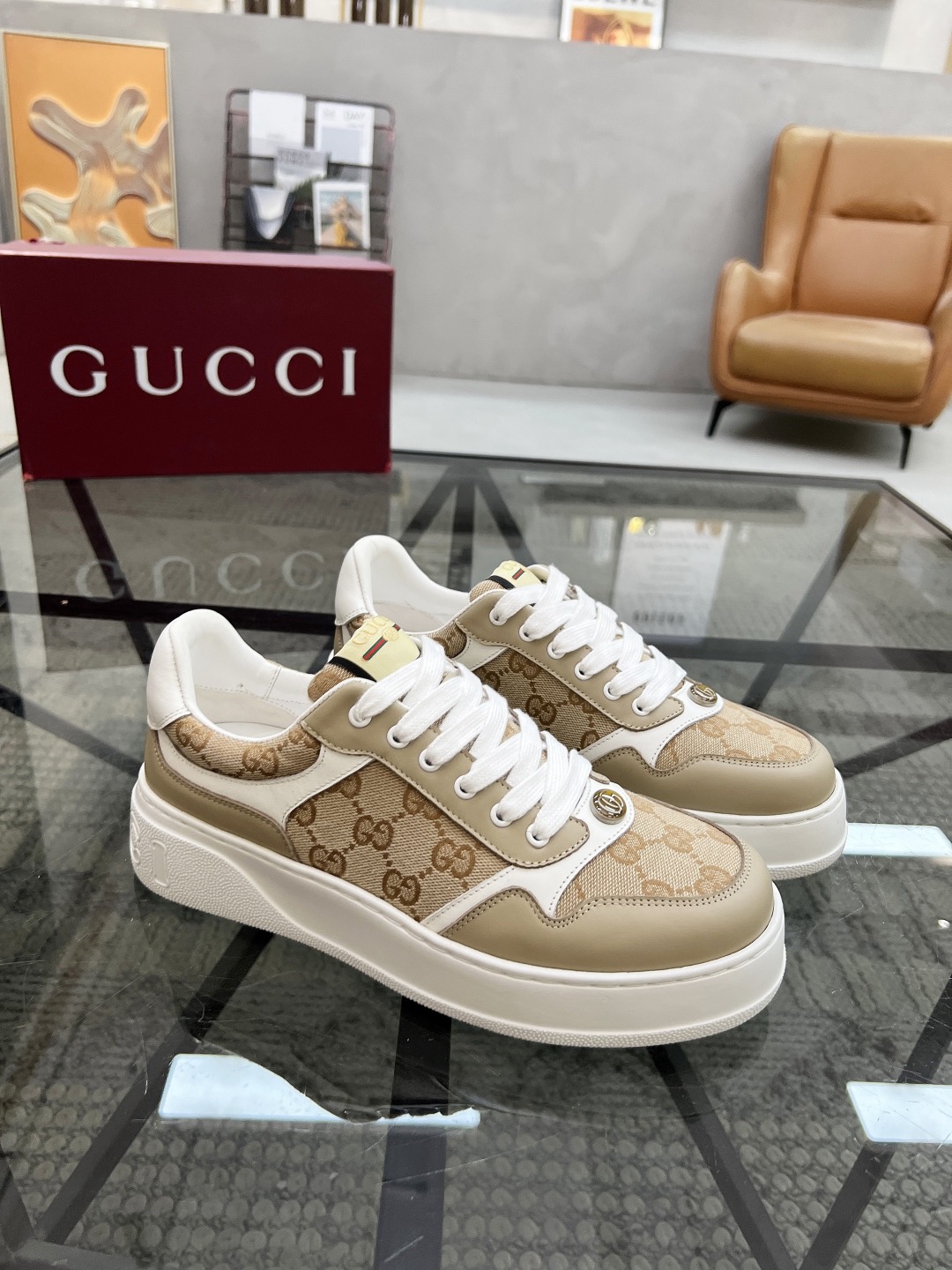 Men Women G*ucci Top quality 1:1 Sneaker size 35-46