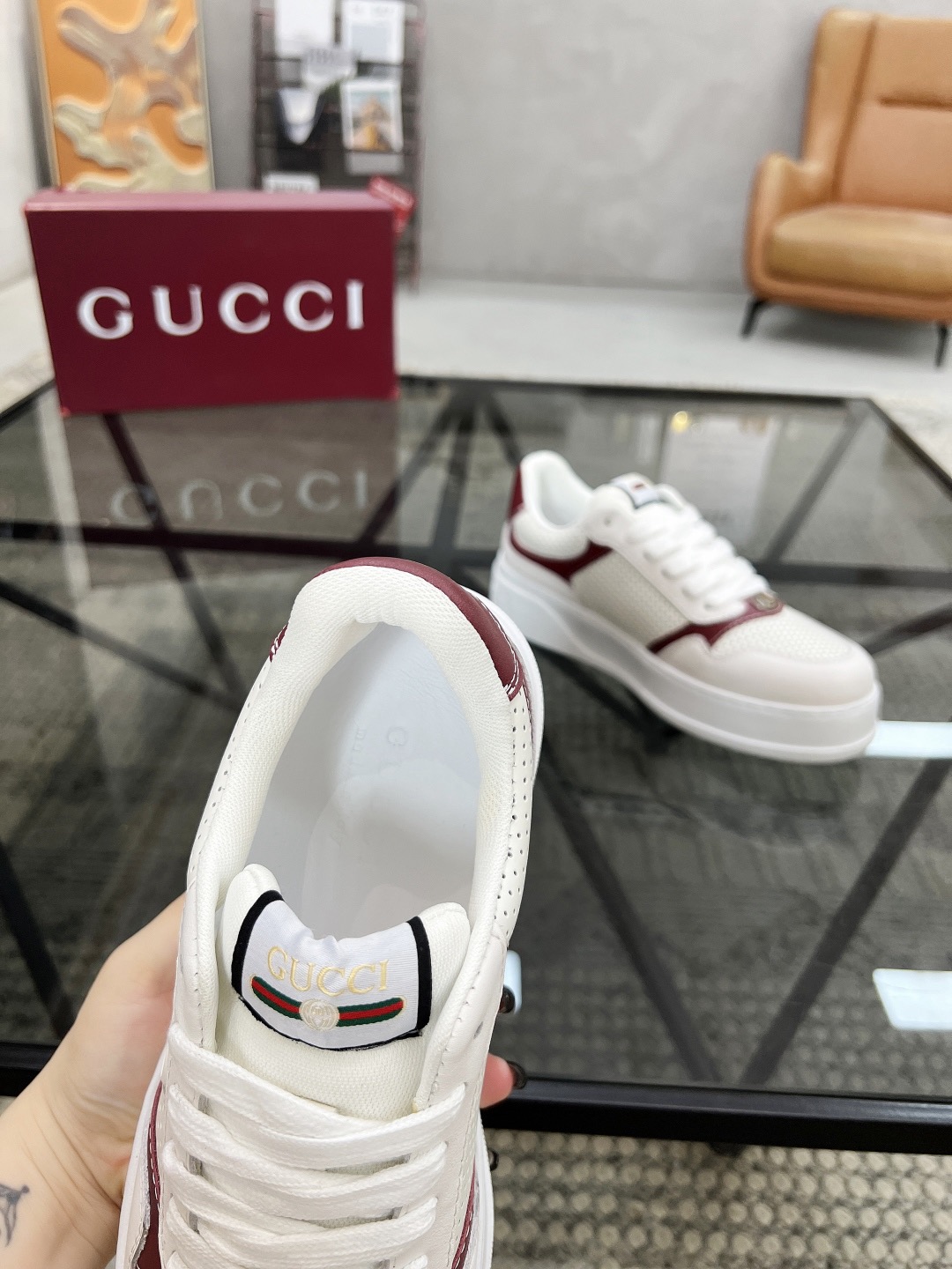 Men Women G*ucci Top quality 1:1 Sneaker size 35-46