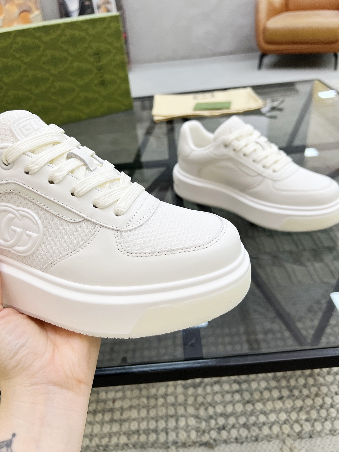 Men Women G*ucci Top quality 1:1 Sneaker size 35-46