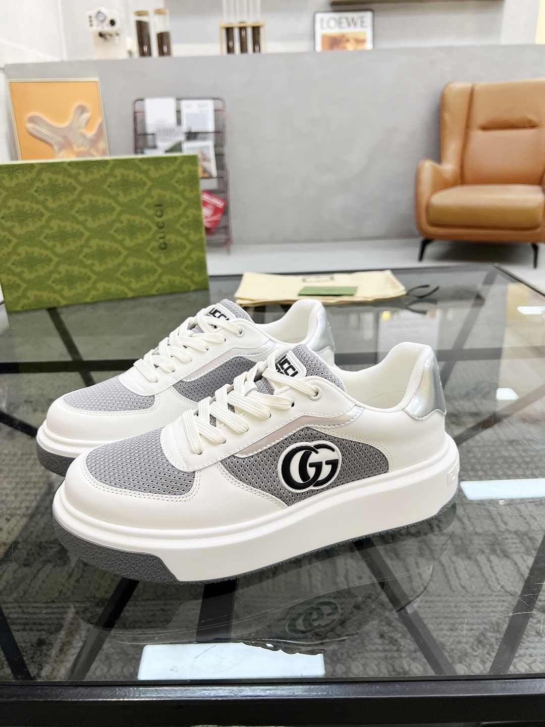 Men Women G*ucci Top quality 1:1 Sneaker size 35-46